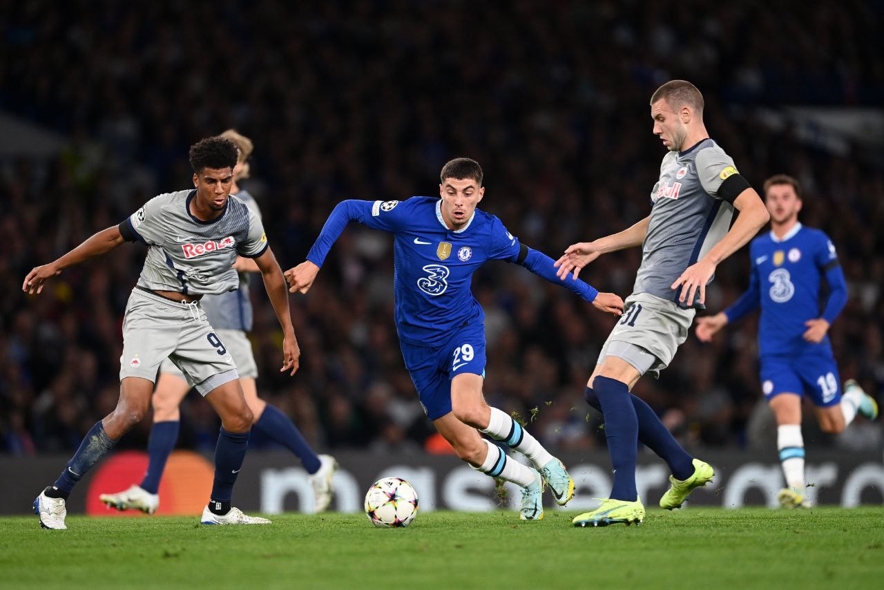 Chelsea play a draw with RB Salzburg in the Champions League